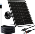 FUTUREZEN 10W Solar Panel for Security Camera, Trail Camera, Type-C Device by Unknown
