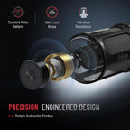 FIFINE XLR Dynamic Microphone, Studio Vocal Mic - Image 3