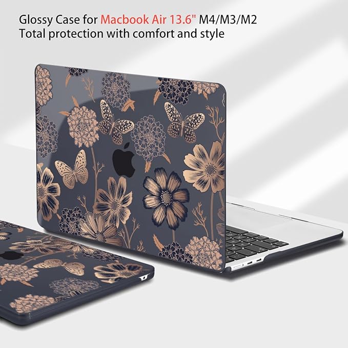 Teryeefi for MacBook Air M2 M3 M4 13.6 Case 2022 2023 2024 2025 Release A2681 - Image 5