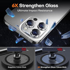 Camera Lens Protector for iPhone 16 Pro Max/16 Pro/15 Pro Max/15 Pro/14 Pro - Image 6