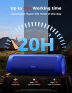 Bluetooth Speaker, 20W HD Sound, Portable Wireless, IPX5 Waterproof, - Image 5