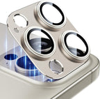 Esanik 2 Pack for iPhone 15 Pro/iPhone 15 Pro Max Camera Lens Protector by Esanik