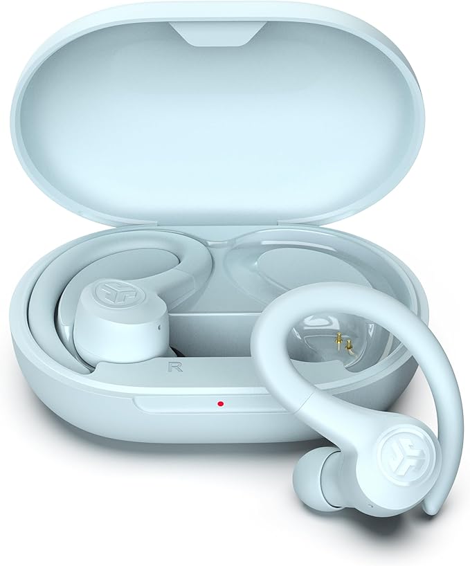 JLab, Go Sport+, True Wireless Workout Earbuds, Light Blue - Image 4