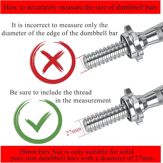 Lamoutor 2Pcs Anti-Slip Hex Nut Collar Screw - Image 2