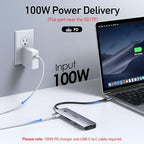 Selore USB C Docking Station Dual HDMI Monitor, USB C to Dual HDMI Adapter - Image 5