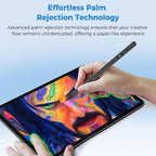 iPad Stylus Pencil with Magnetic Attachment, USB-C Faster Charge, Tilt - Image 5