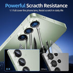 X-it Camera Lens Protector for Samsung S25 Plus, 9H Tempered Glass, Independent - Image 3