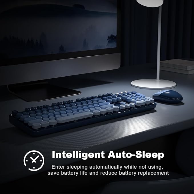 KNOWSQT Wireless Keyboard and Mouse Combo - Image 4