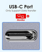 LENTION 6-in-1 USB C Hub Dock - Image 4