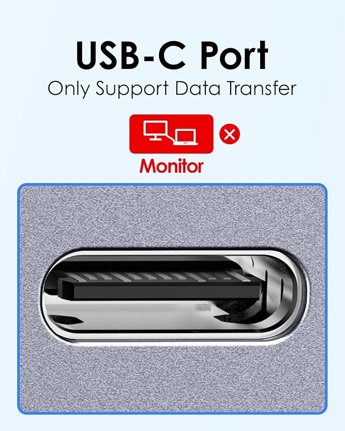 LENTION 6-in-1 USB C Hub Dock - Image 4