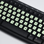 2PCS Pack Universal English Keyboard Stickers Glow in The Dark, Keyboard - Image 5