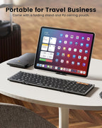 ProtoArc Backlit Foldable Keyboard, XK01 Plus Folding Portable Bluetooth - Image 4