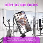 Silicone Phone Sticky Grip, Suction Phone Case Mount - Image 5