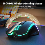 Redragon S101M-KS Gaming Keyboard and Mouse Wireless - Image 4