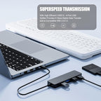 USB C Hub 4 Ports, Eanetf USB C to USB Hub 3.0 USB Splitter - Image 5