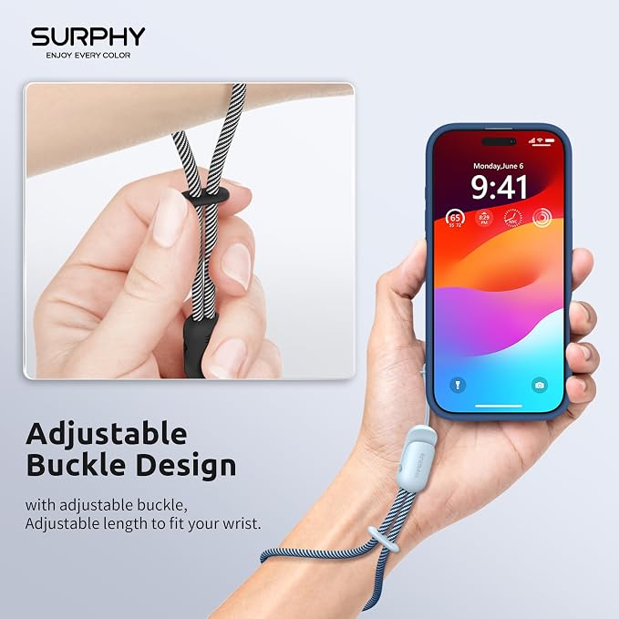SURPHY 3 Pack Phone Wrist Strap - Image 3