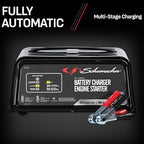 Schumacher Electric 6A Car Battery Charger and 50A Engine Starter, 3-in-1 - Image 5