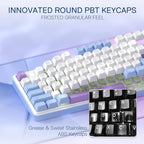 Redragon K707 PRO 80% Wireless Gasket RGB Gaming Keyboard, 3-Modes 87 Keys TKL - Image 6