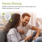 GHome Smart Plug Mini, WiFi Smart Outlet Plug Compatible - Image 7