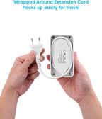Kakyanill European Travel Plug Adapter, EU/UK/US Travel Adapter Power Strip - Image 3