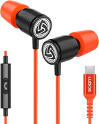 LUDOS Ultra USB C Headphones for iPhone 16 15 Pro Max Plus iPad Pro, 5 Years by Ludos