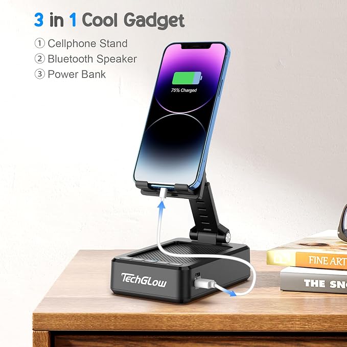 TechGlow Foldable Cellphone Stand - Image 2