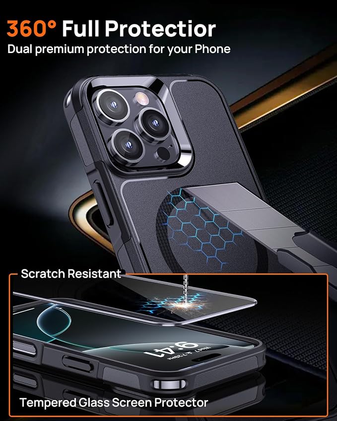 Lanhiem Magnetic for iPhone 16 Pro Max Case, - Image 7