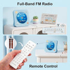 Gueray CD Player Portable Bluetooth Desktop CD Player - Image 6
