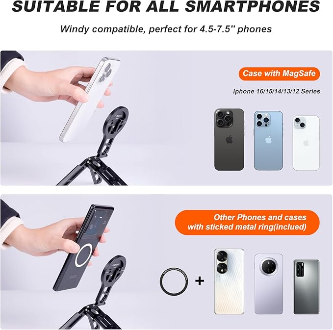 COMAN DP55 Magnetic Phone Tripod - Image 4