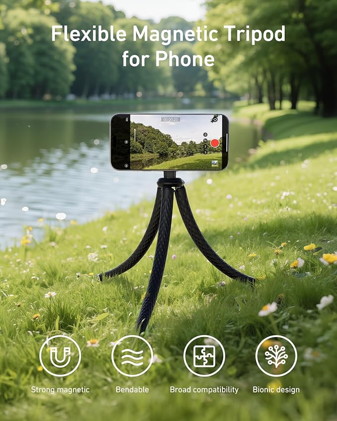 TELESIN Magnetic Flexible Tripod - Image 5