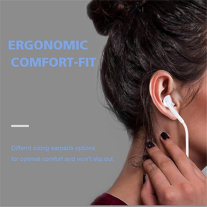 2 Pack USB C Headphones for iPhone 17, Type C Earbuds Wired Earbuds - Image 7