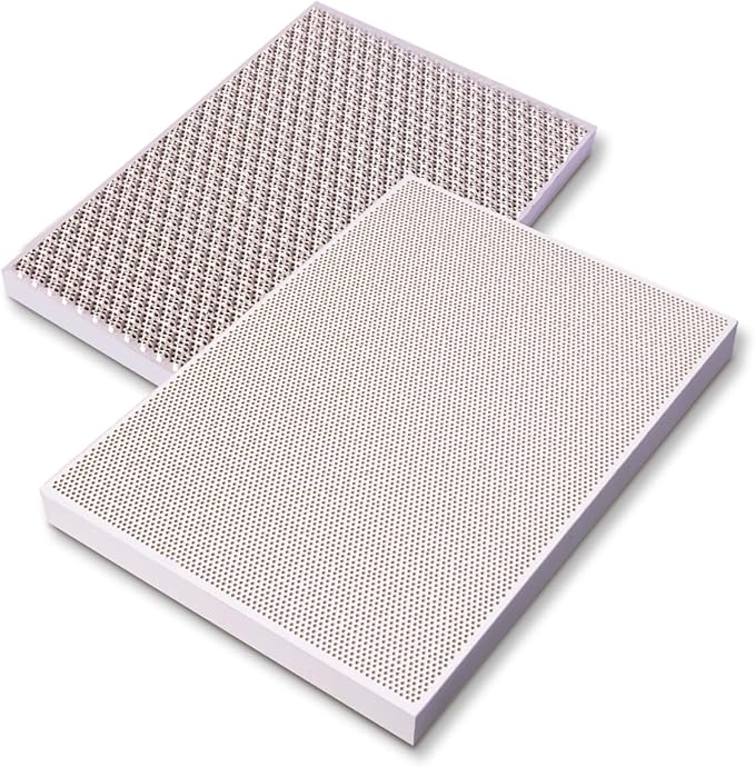 A square honeycomb ceramic welding plate Jewelry welding block Ceramic welding by YIEPET