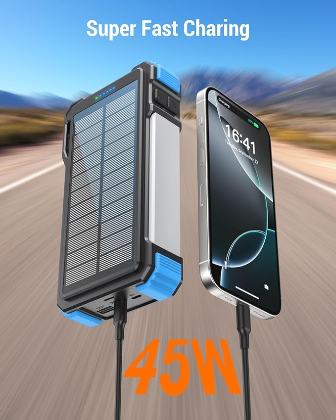 BLAVOR 45W Solar Charger Power Bank - Image 2