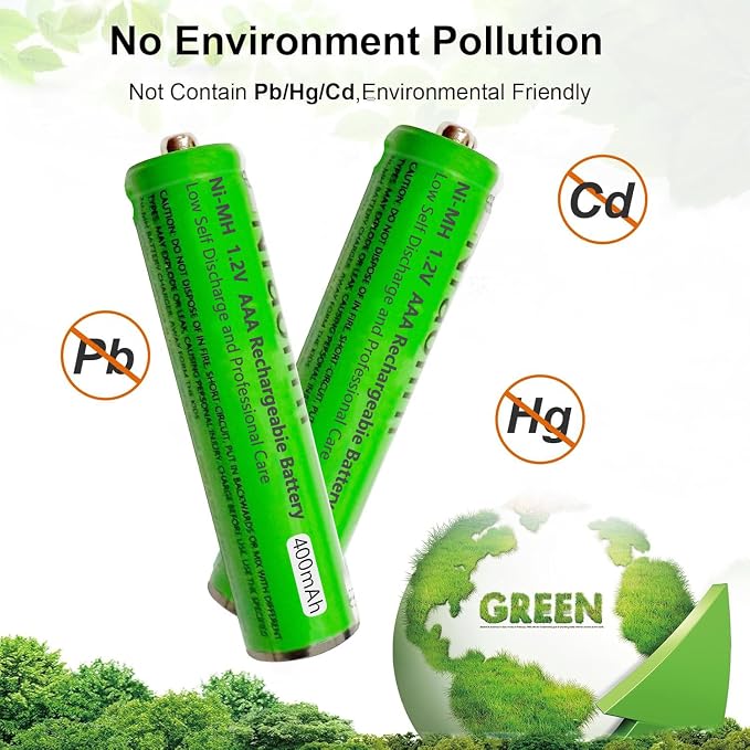 6 Pack Ni-MH AAA Rechargeable Batteries - Image 2