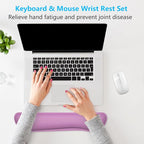 Dapesuom Enlarge Keyboard Wrist Rest, Memory Foam Keyboard Wrist Cushion - Image 7