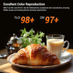 Godox ML100Bi Bi-Color LED Video Light, 120W 34300Lux@1M CRI 97+ TLCI 98+ - Image 6