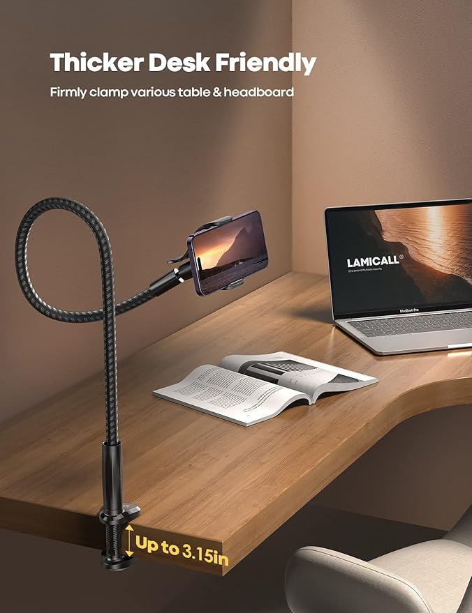 Lamicall Gooseneck Phone Holder Bed - Image 4