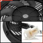 A-Premium 12'' 12 inch Slim Fan Pull Universal Electric Radiator Cooling Fan - Image 8