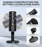 MAONO XLR Podcast Microphone, Cardioid Studio Dynamic Mic - Image 8
