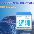 12V 5Ah LiFePO4 Battery, Lithium Battery - Image 5