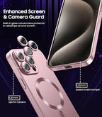 Magnetic for iPhone 15 Pro Max Case Slim Soft Silicone Bumper Shockproof - Image 3