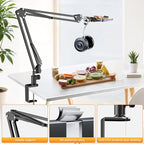 Tall Overhead Camera Mount, High Desk Phone Tripod Mount - Image 5