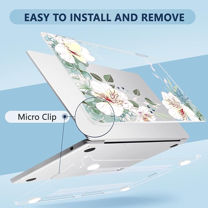 Compatible with MacBook Air 13.6 inch Case, M4 A3240/M3 A3113/M2 A2681 - Image 3