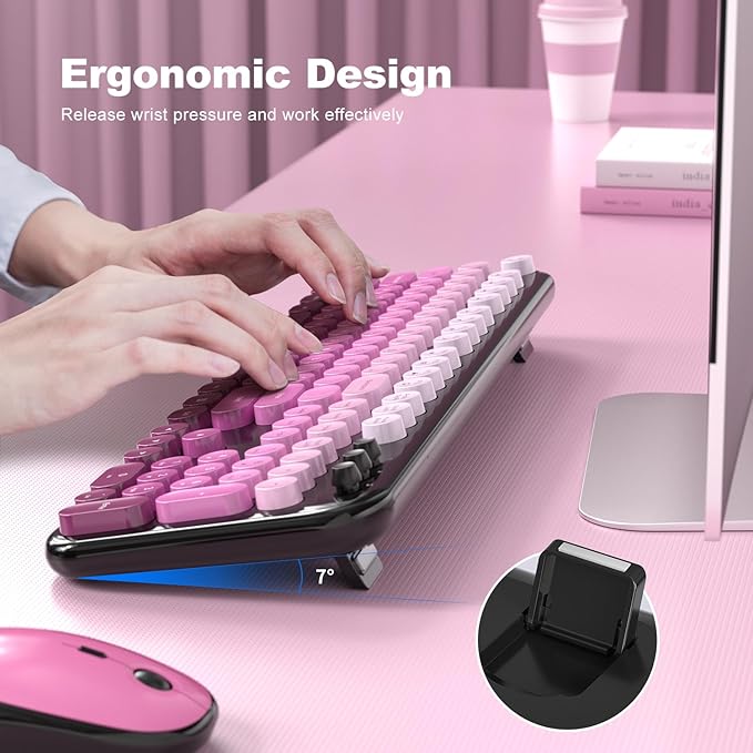 Wireless Keyboard Mouse Combo - Image 3