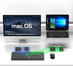 Wireless Keyboard and Mouse Combo, Full Size Quiet Key Computer Keyboard and - Image 7