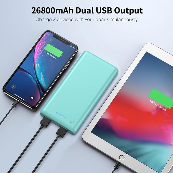 Portable Charger Power Bank 26800mah, Ultra-High Capacity Safer External Cell - Image 4