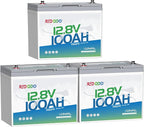 Redodo 12V 100Ah LiFePO4 Battery Group24, 25% Smaller Size, 1280Wh Energy by PrimeDayRedodoSaveup55