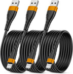 OIITH MFi Certified for iPhone Charger Cable 3 Pack 10 Ft, Extra Long for by OIITH