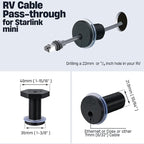 RV Cable Passthrough for Starlink mini, RV Cable Grommet Compatible - Image 5