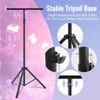 Juexica 2 Pcs DJ Light Stand Adjustable 35-63 Inch Par Can Tripod T-Bar Stage - Image 4
